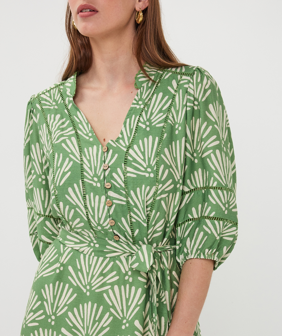 ESQUALO ΦΟΡΕΜΑ TROPICAL PRINT - Image 4