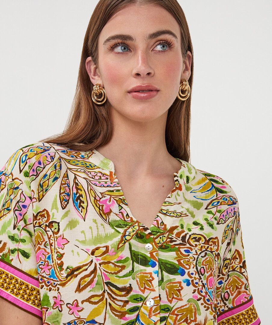 ESQUALO ΜΠΛΟΥΖΑ JUNGLE PRINT - Image 2