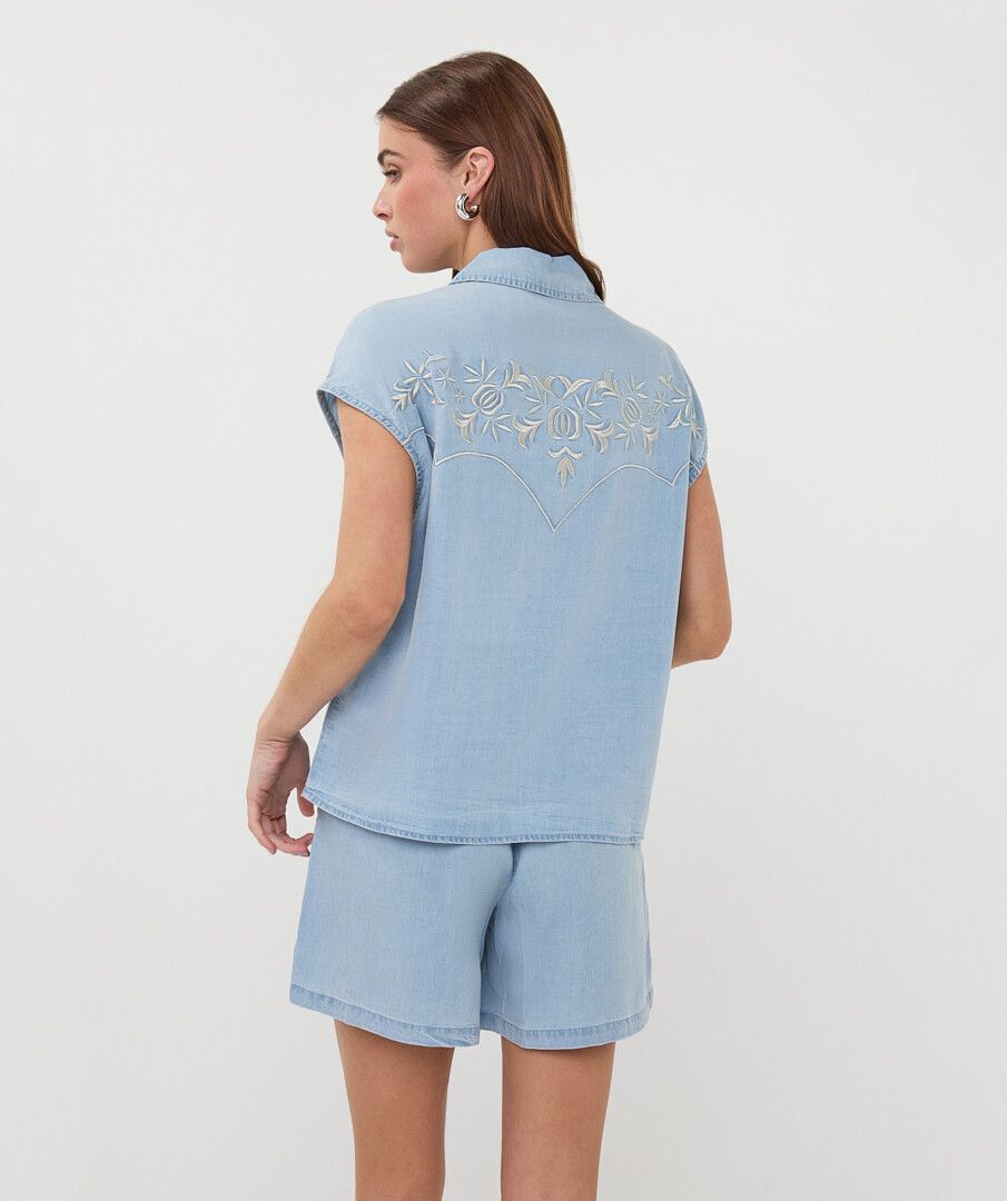 ESQUALO ΜΠΛΟΥΖΑ EMBROIDERY - Image 4