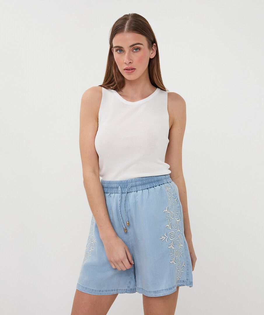 ESQUALO ΒΕΡΜΟΥΔΑ TENCEL - Image 2